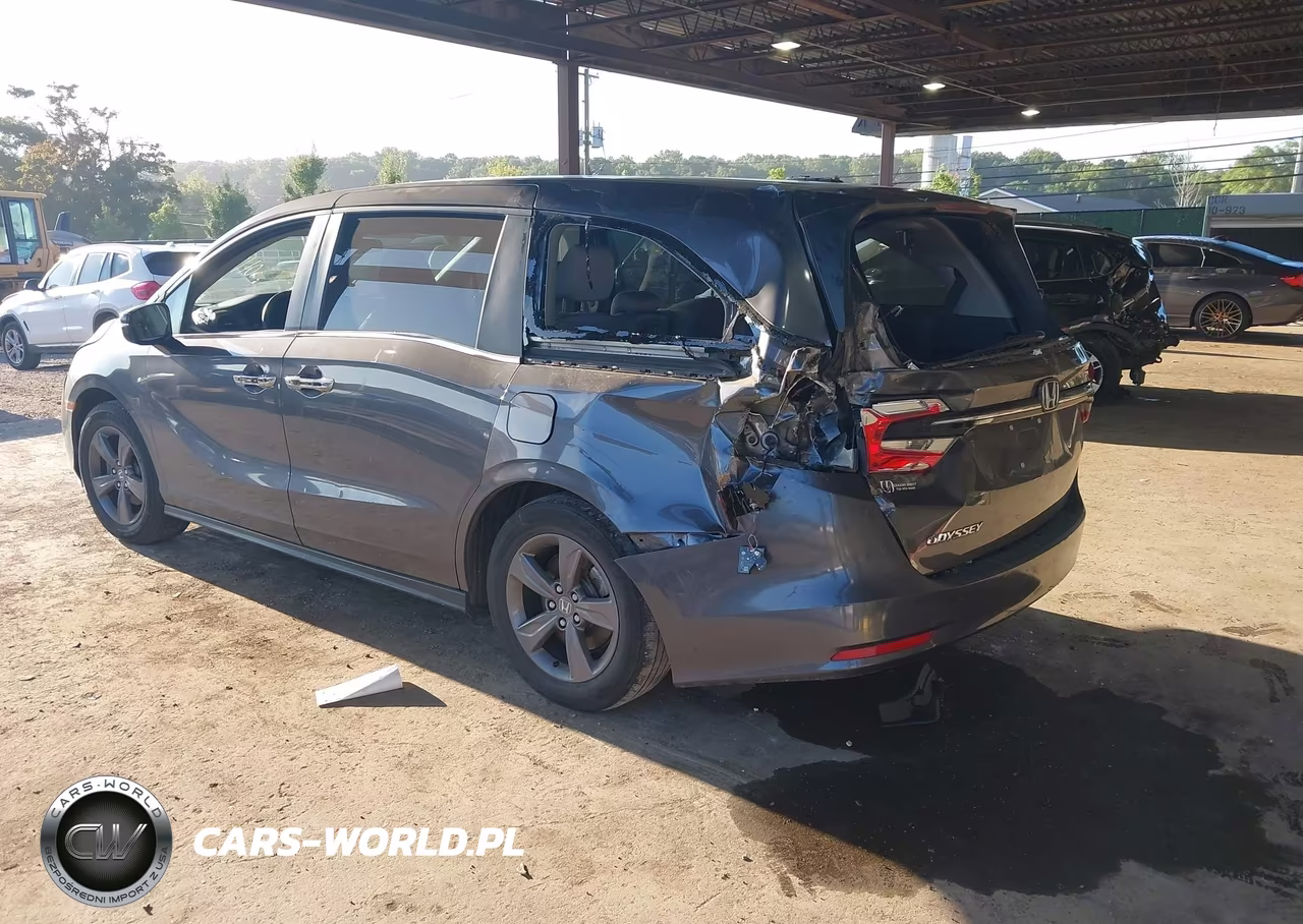 2022 Honda Odyssey Ex VIN:5FNRL6H53NB011262 - 3