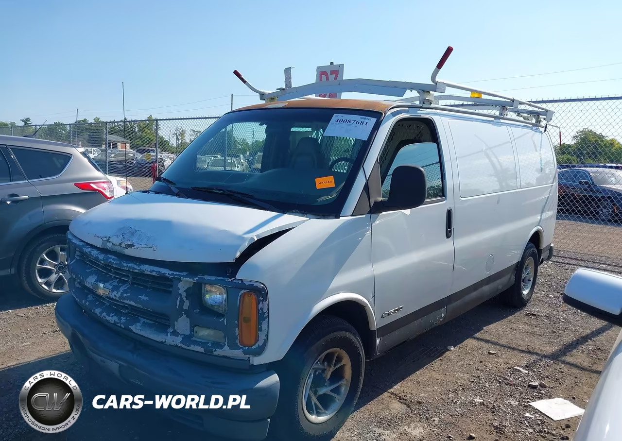 2001 Chevrolet Express G1500 VIN:1GCEG15W711237309 - 2