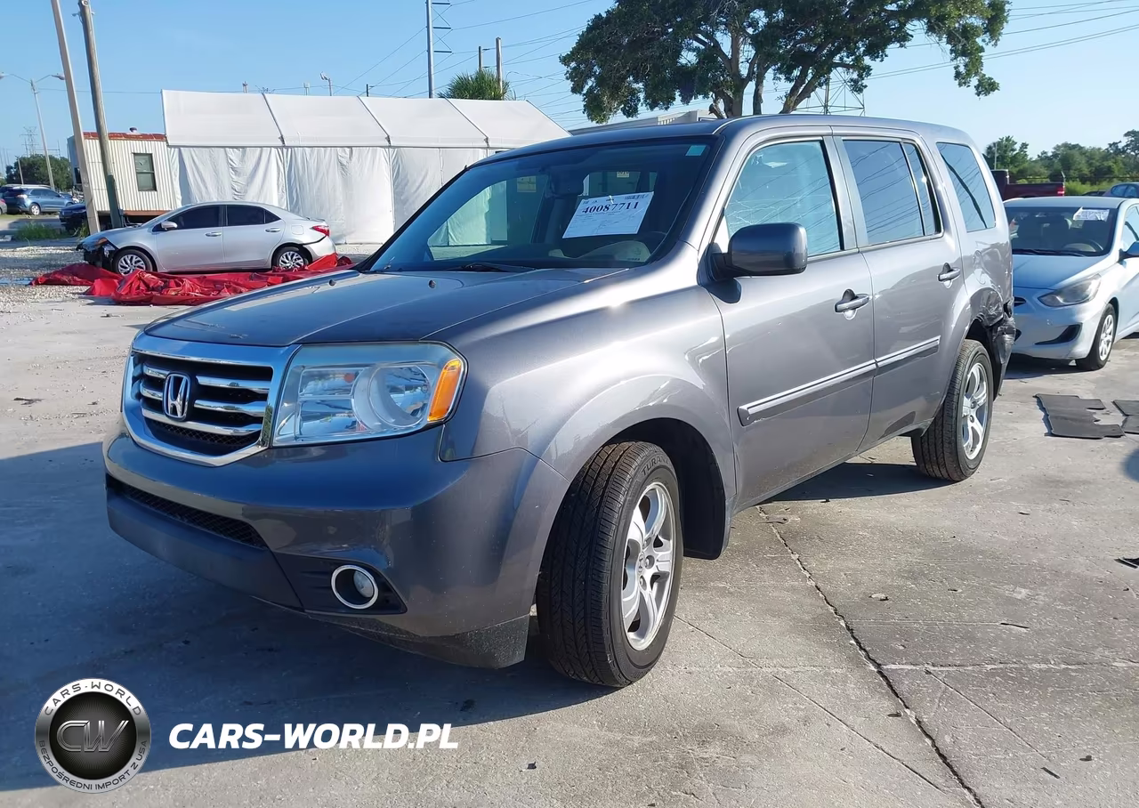 2014 Honda Pilot Ex-L VIN:5FNYF3H58EB004972 - 2