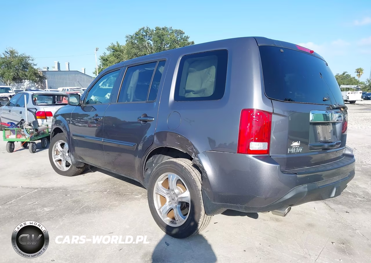 2014 Honda Pilot Ex-L VIN:5FNYF3H58EB004972 - 3