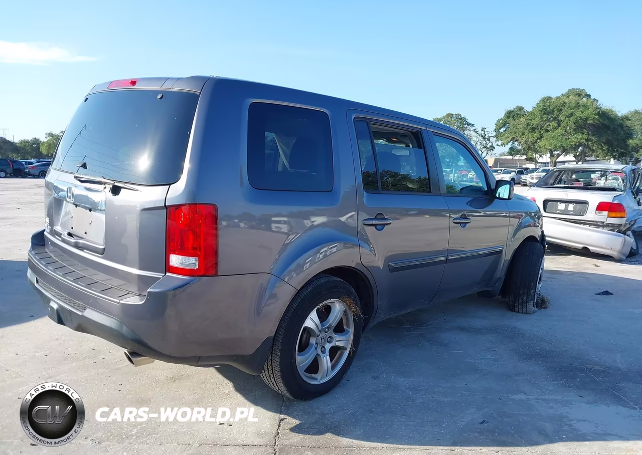 2014 Honda Pilot Ex-L VIN:5FNYF3H58EB004972 - 4