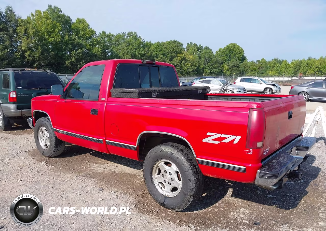 1994 Chevrolet Gmt-400 K1500 VIN:1GCEK14K6RZ211956 - 3