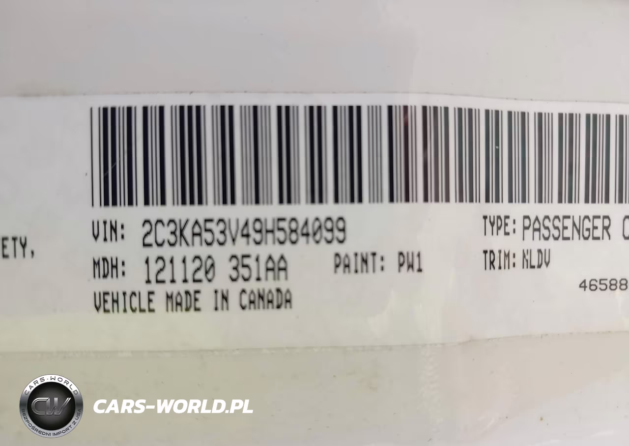 2009 Chrysler 300 Touring VIN:2C3KA53V49H584099 - 9