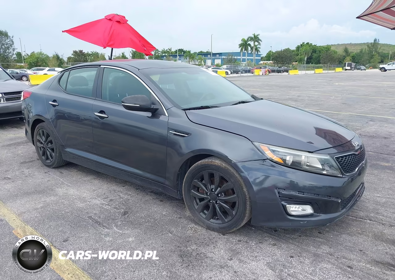 2015 Kia Optima Lx VIN:5XXGM4A71FG456988 - 1