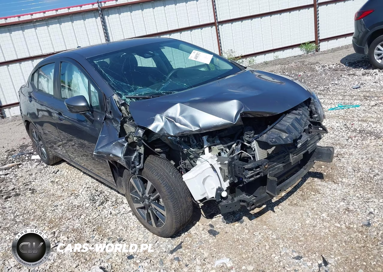 2021 Nissan Versa Sv Xtronic Cvt VIN:3N1CN8EV0ML862292 - 1