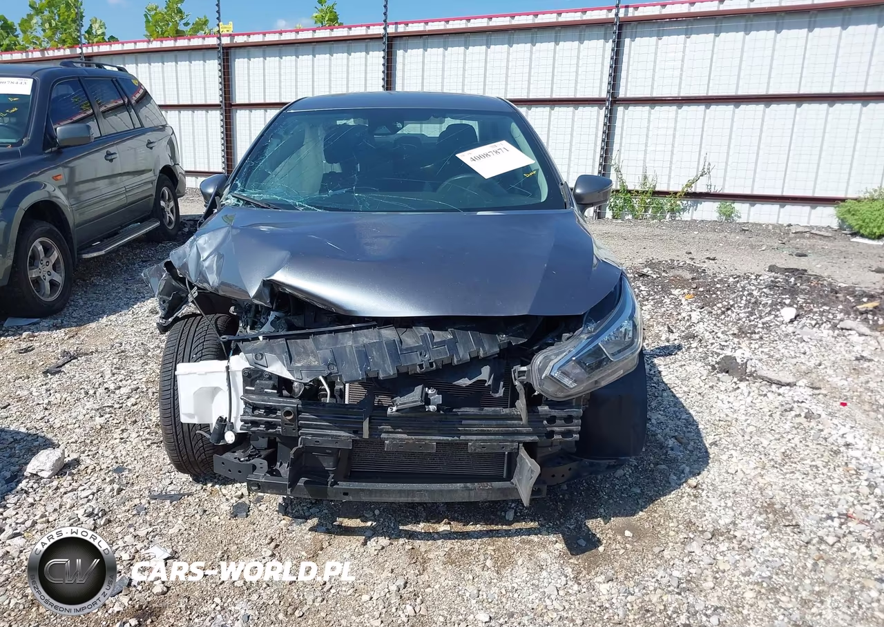 2021 Nissan Versa Sv Xtronic Cvt VIN:3N1CN8EV0ML862292 - 12