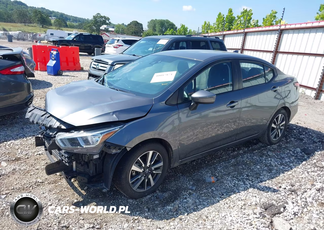2021 Nissan Versa Sv Xtronic Cvt VIN:3N1CN8EV0ML862292 - 2