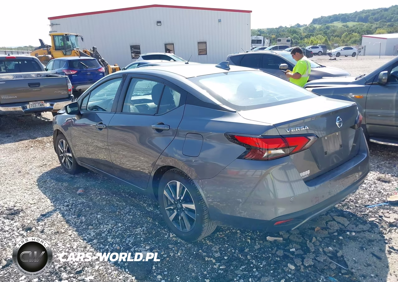 2021 Nissan Versa Sv Xtronic Cvt VIN:3N1CN8EV0ML862292 - 3
