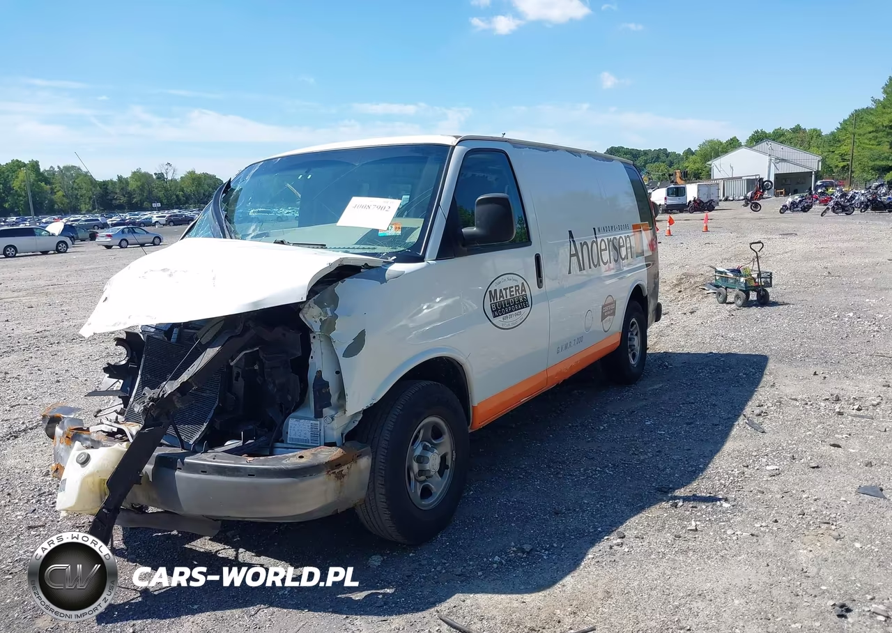 2007 Chevrolet Express Work Van VIN:1GCFG15X371171153 - 2
