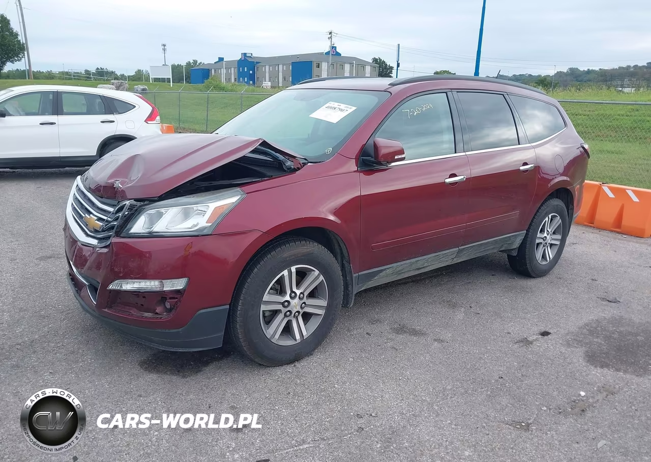 2015 Chevrolet Traverse 2Lt VIN:1GNKRHKD1FJ357405 - 2