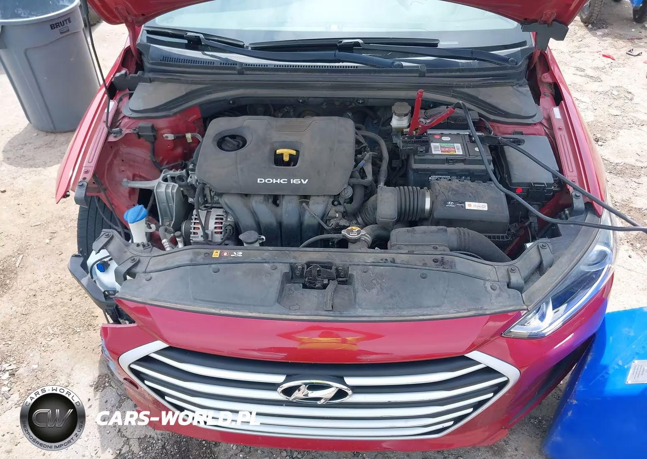 2017 Hyundai Elantra Se VIN:KMHD74LF9HU357732 - 10