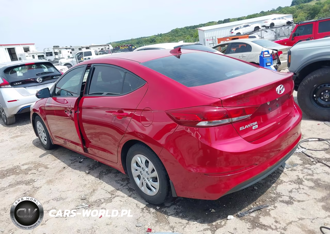 2017 Hyundai Elantra Se VIN:KMHD74LF9HU357732 - 3