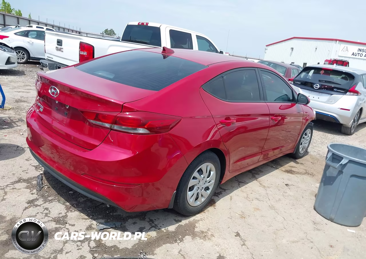 2017 Hyundai Elantra Se VIN:KMHD74LF9HU357732 - 4