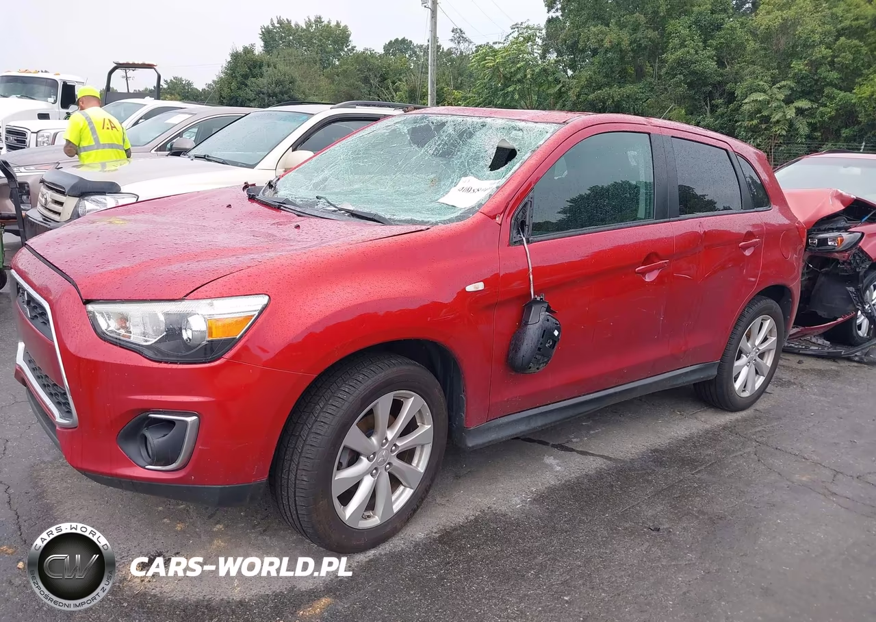 2015 Mitsubishi Outlander Sport Es VIN:4A4AP3AU6FE018641 - 2
