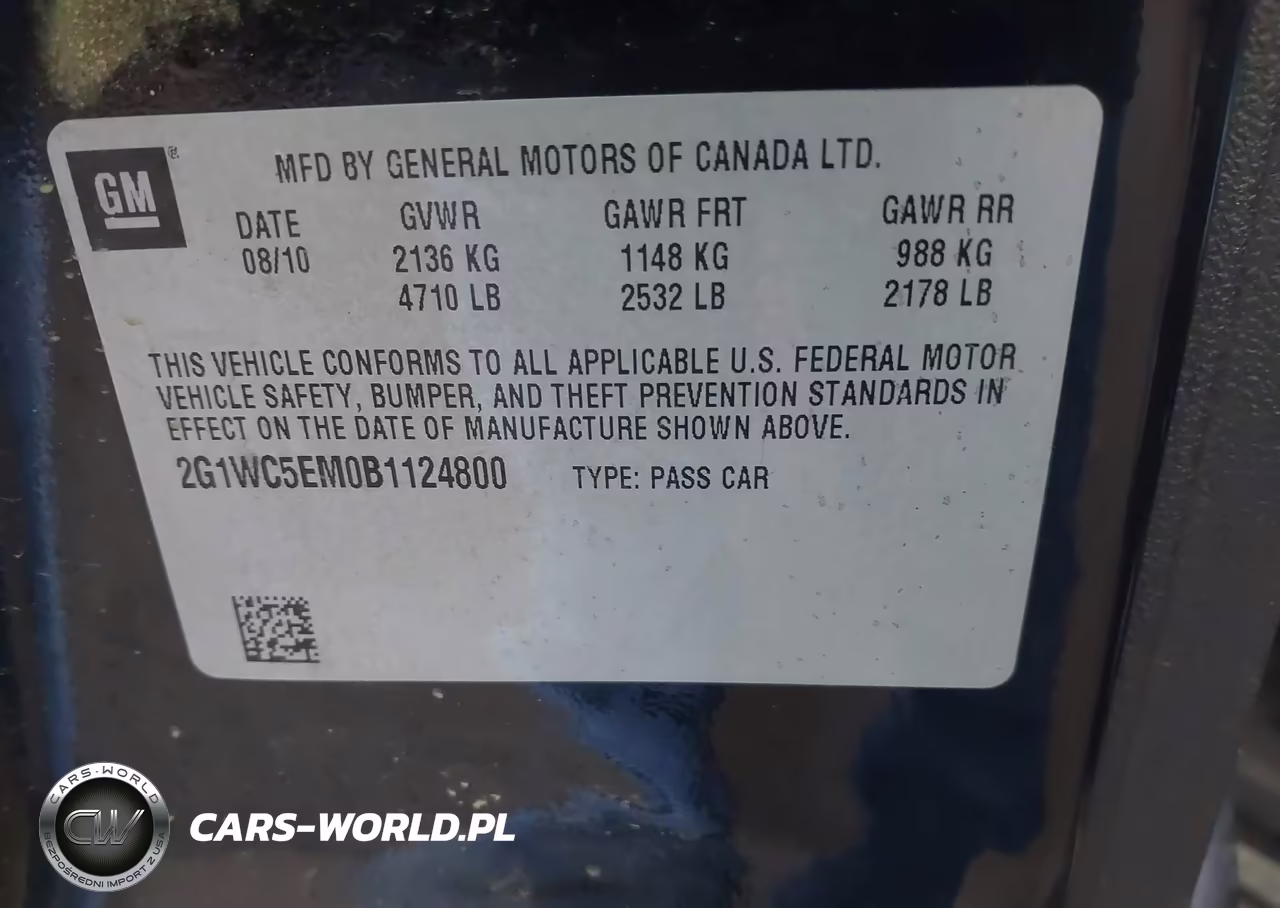2011 Chevrolet Impala Ltz VIN:2G1WC5EM0B1124800 - 9