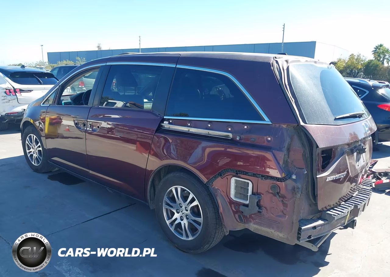 2012 Honda Odyssey Ex-L VIN:5FNRL5H65CB069163 - 3