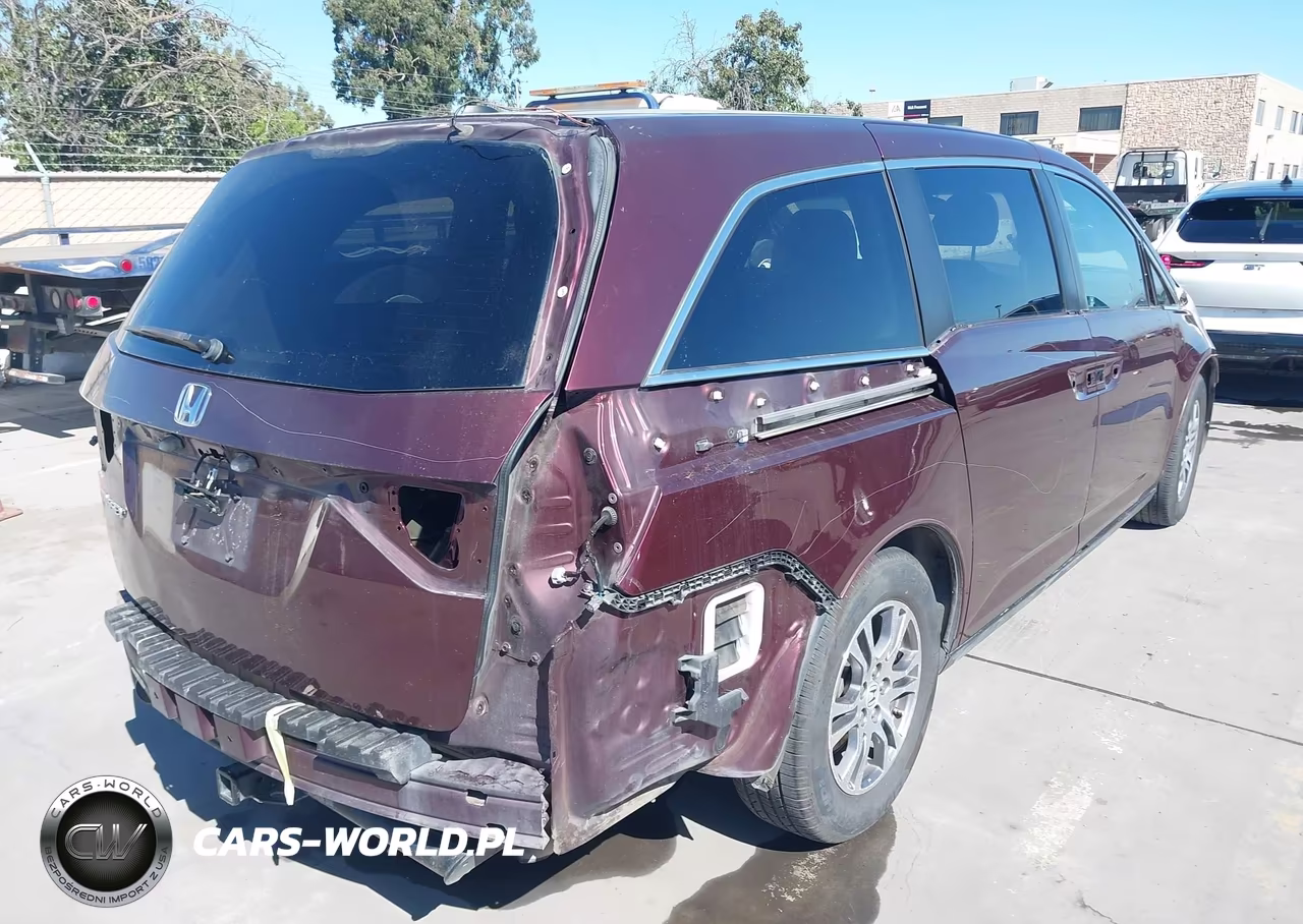 2012 Honda Odyssey Ex-L VIN:5FNRL5H65CB069163 - 4