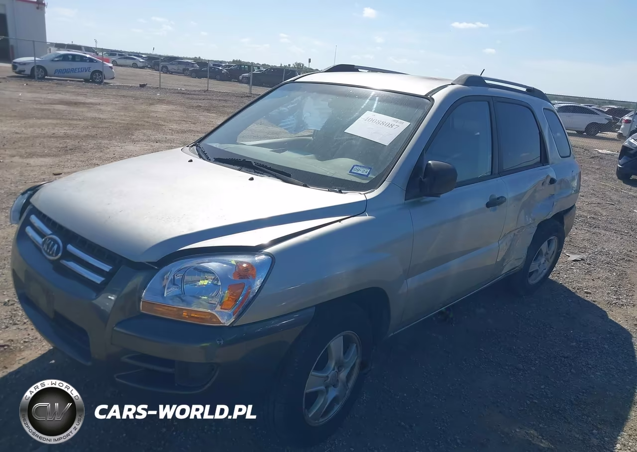 2008 Kia Sportage Lx VIN:KNDJF724587460480 - 2