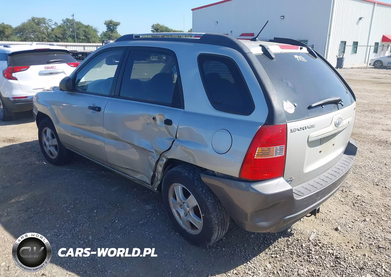 2008 Kia Sportage Lx VIN:KNDJF724587460480 - 3