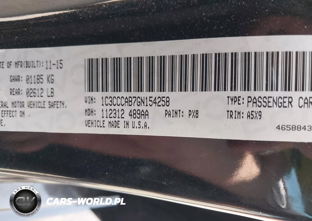 2016 Chrysler 200 Limited VIN:1C3CCCAB7GN154258 - 9