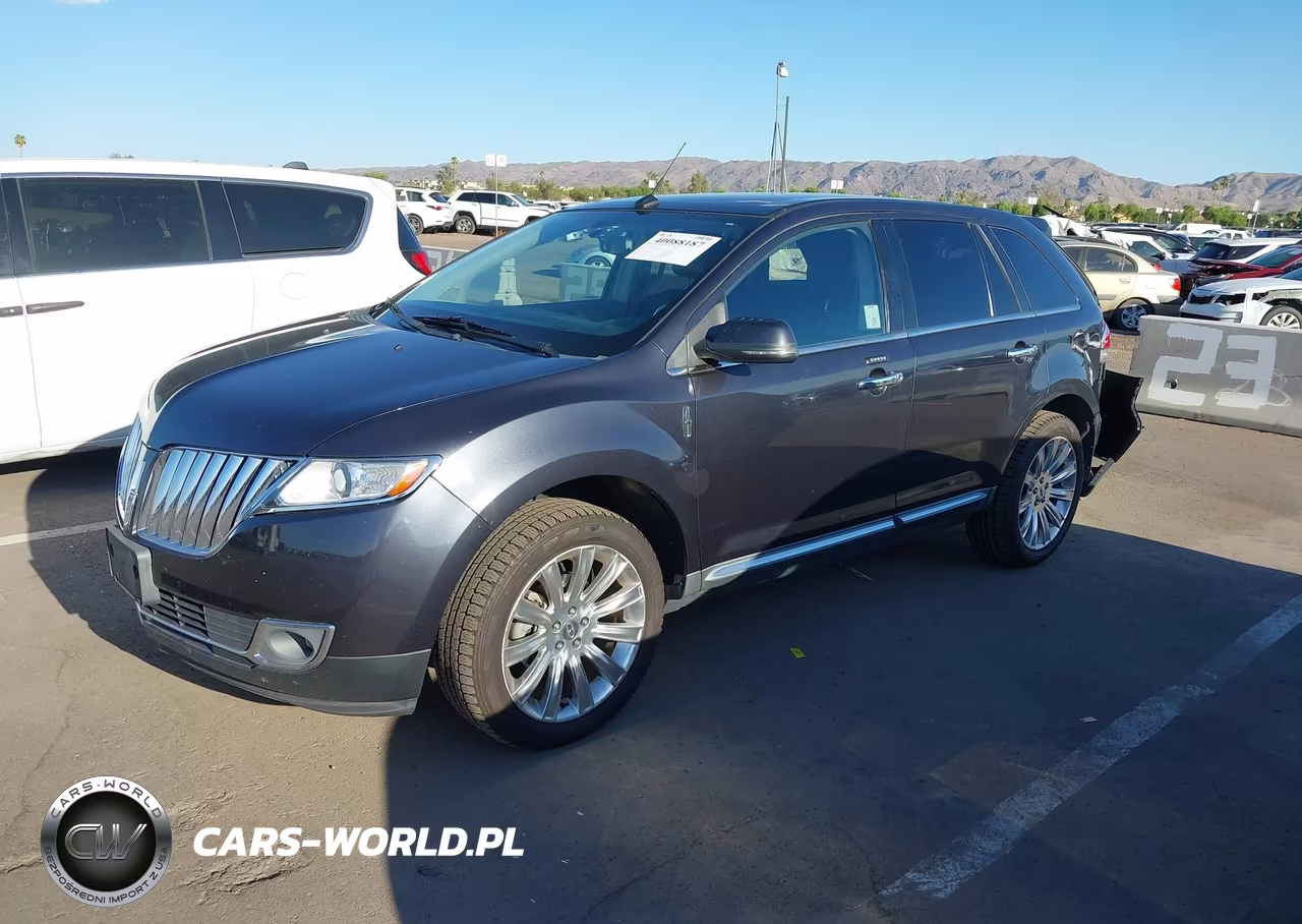2013 Lincoln Mkx VIN:2LMDJ6JK7DBL41563 - 2