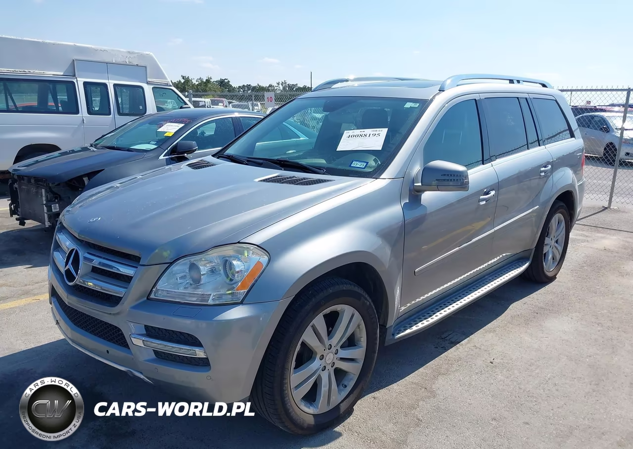 2012 Mercedes-Benz Gl 450 4Matic VIN:4JGBF7BE3CA764198 - 2