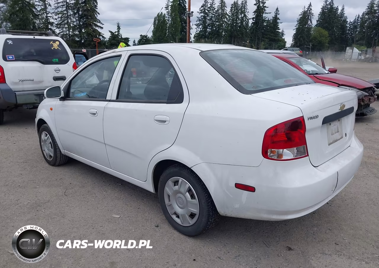 2004 Chevrolet Aveo Special Value VIN:KL1TD52654B191884 - 3