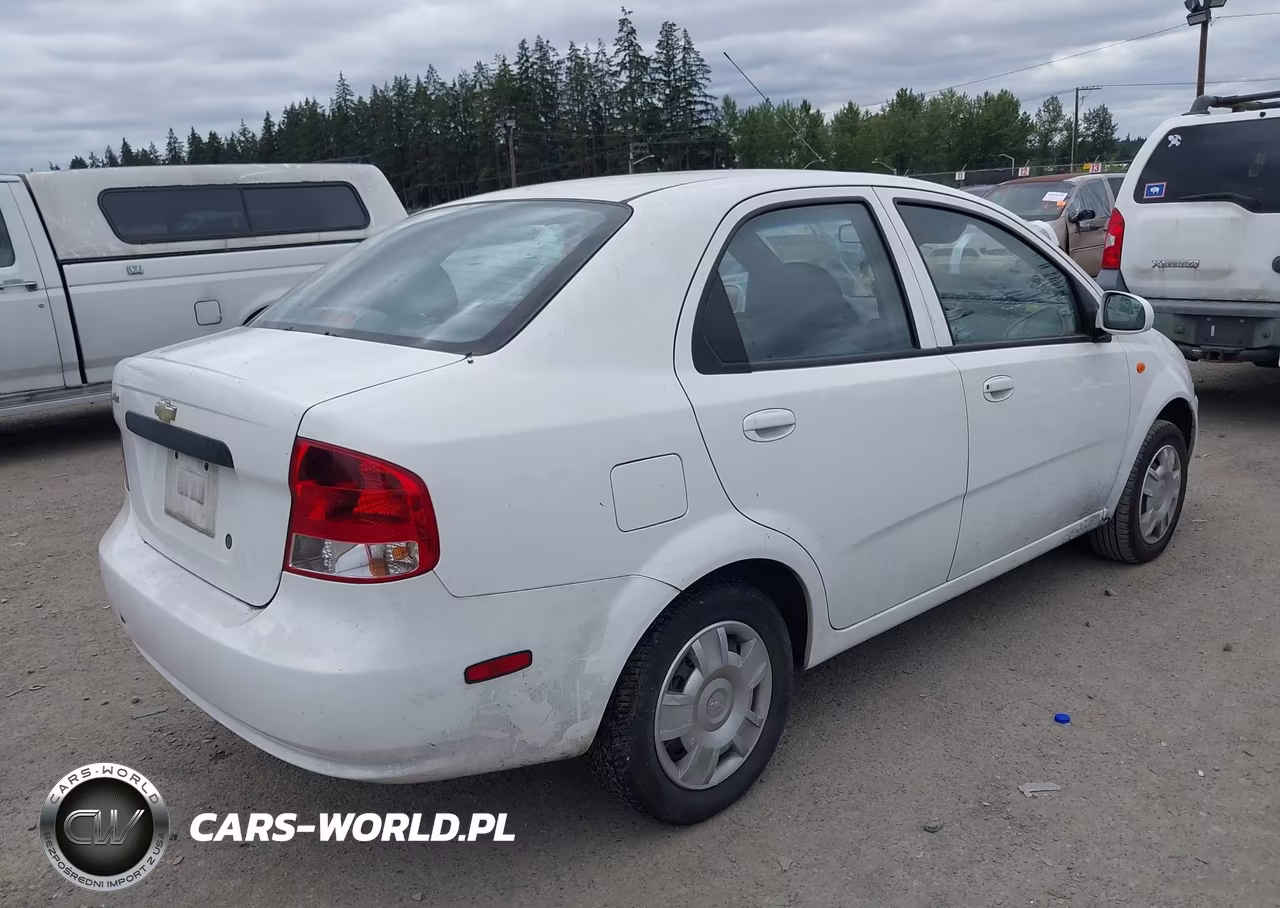 2004 Chevrolet Aveo Special Value VIN:KL1TD52654B191884 - 4