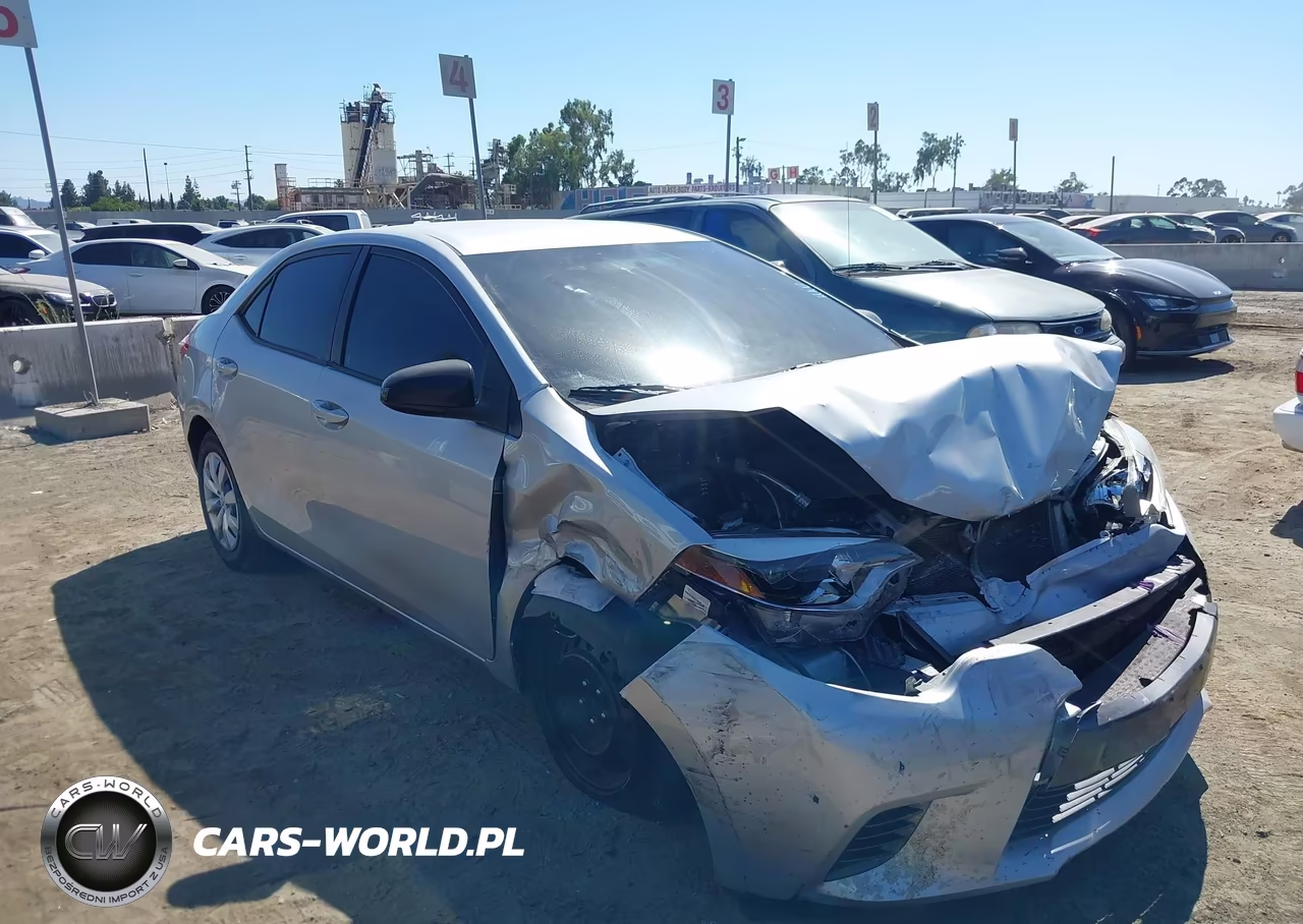 2016 Toyota Corolla Le VIN:5YFBURHE6GP515053 - 1