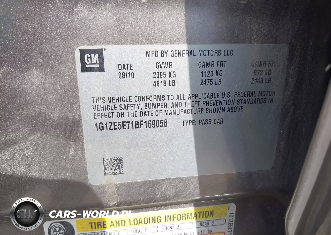 2011 Chevrolet Malibu Ltz VIN:1G1ZE5E71BF169058 - 9