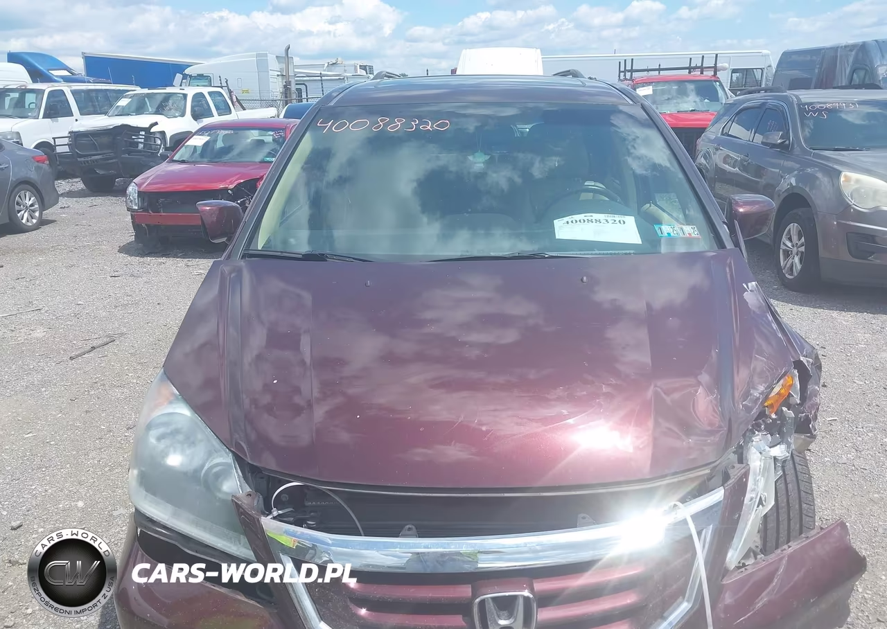 2009 Honda Odyssey Ex-L VIN:5FNRL38709B021592 - 12