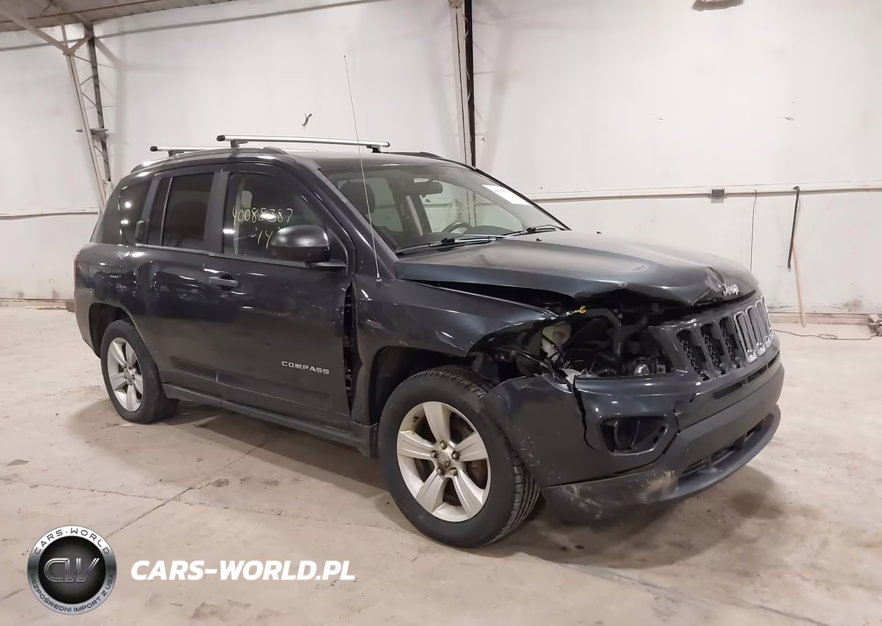 2014 Jeep Compass Sport VIN:1C4NJDBB2ED703186 - 1