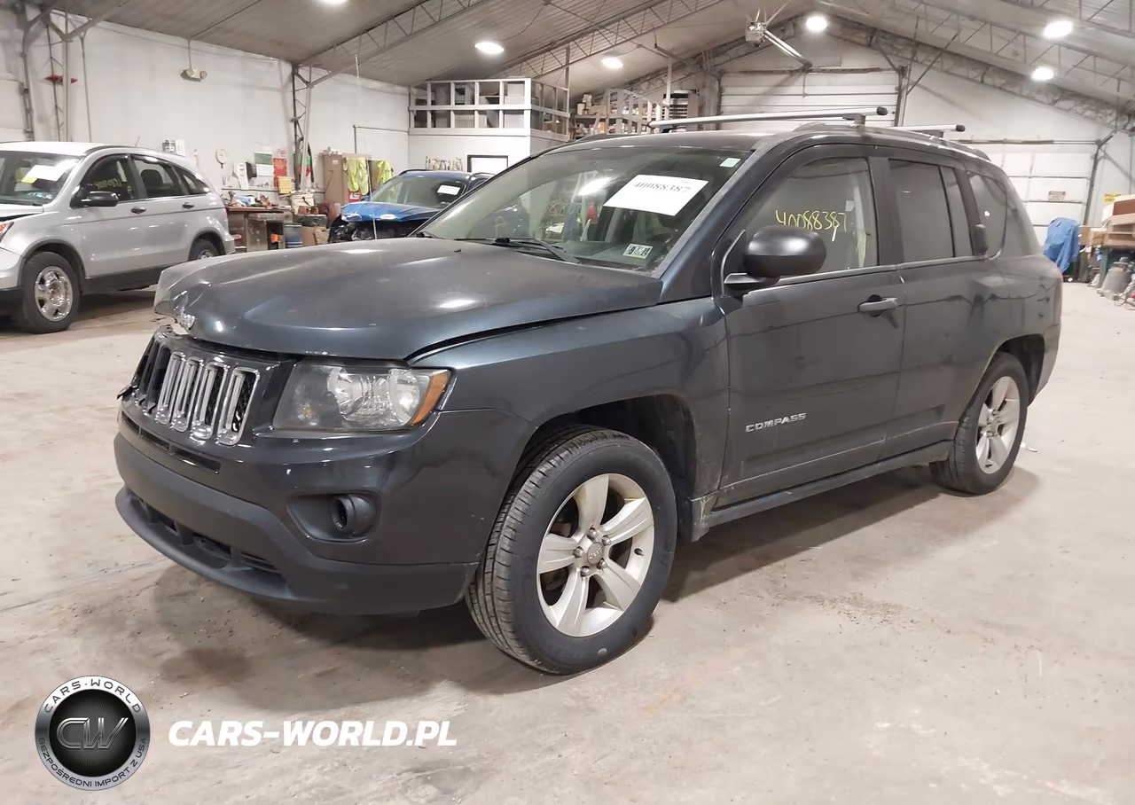 2014 Jeep Compass Sport VIN:1C4NJDBB2ED703186 - 2