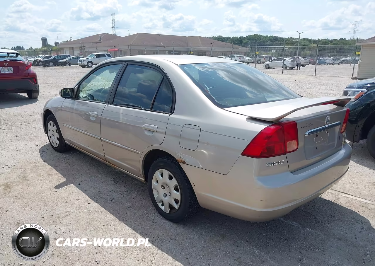 2001 Honda Civic Ex VIN:1HGES26741L078038 - 3