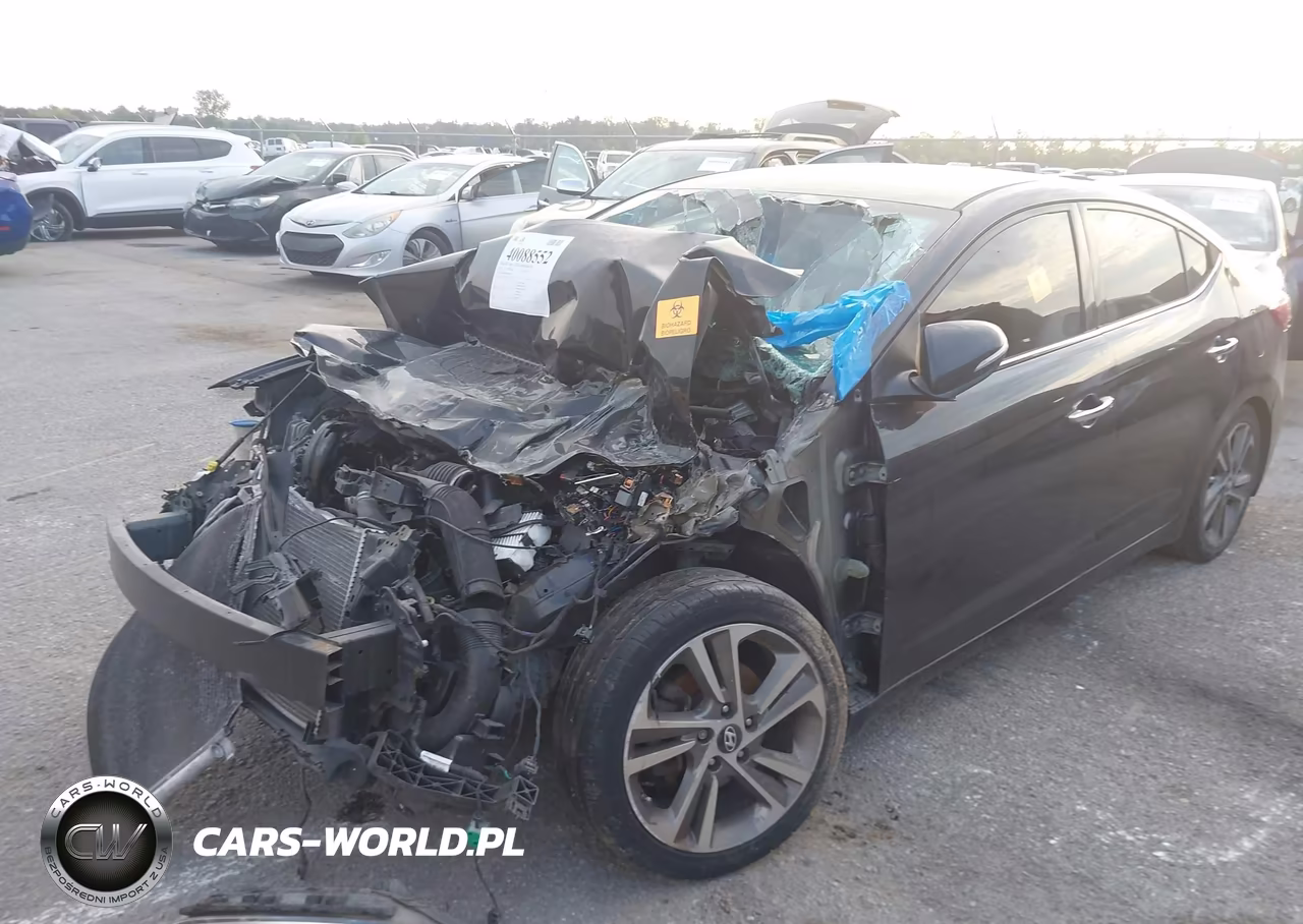 2017 Hyundai Elantra Limited VIN:5NPD84LF6HH005493 - 2