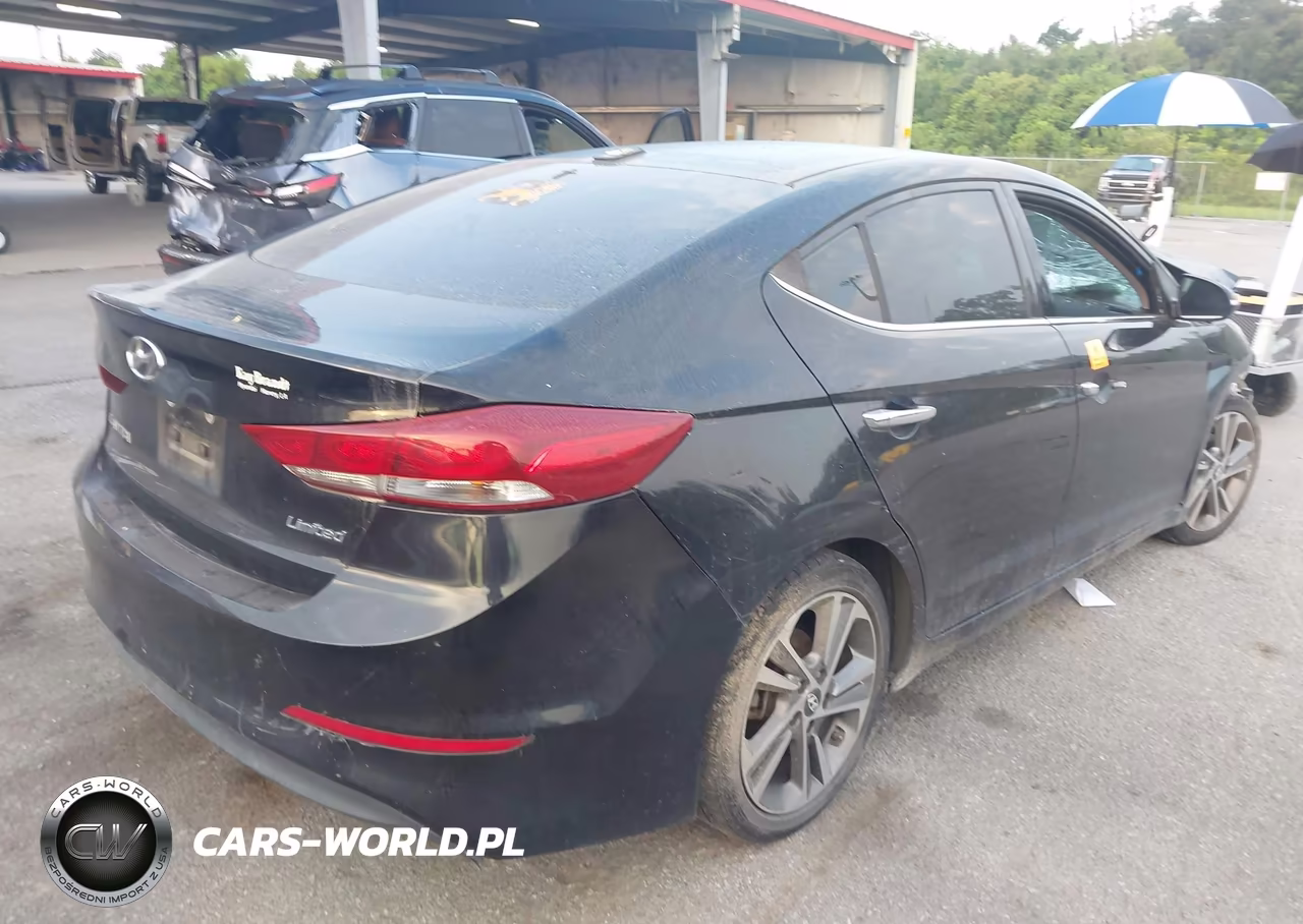 2017 Hyundai Elantra Limited VIN:5NPD84LF6HH005493 - 4
