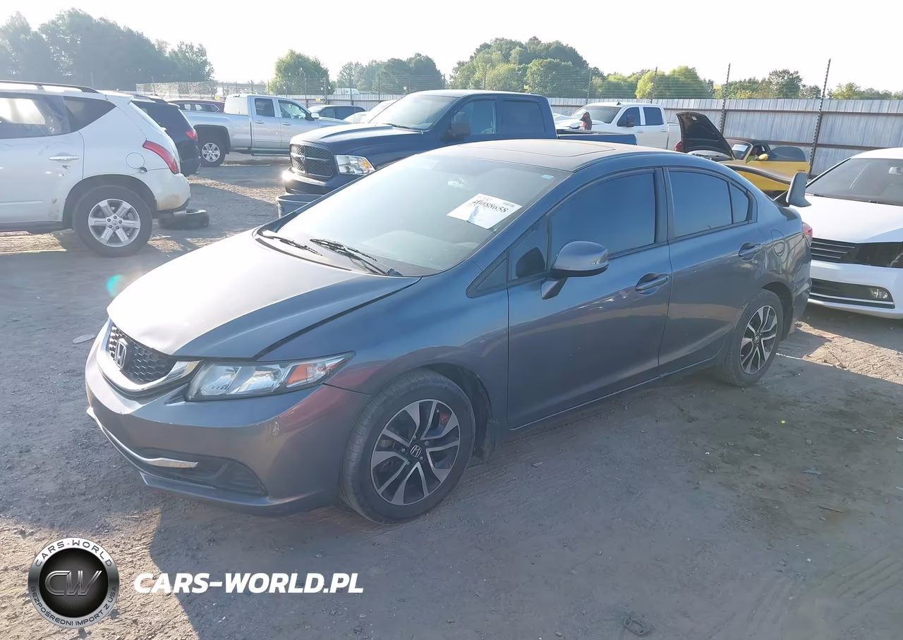 2013 Honda Civic Ex VIN:19XFB2F89DE061745 - 2