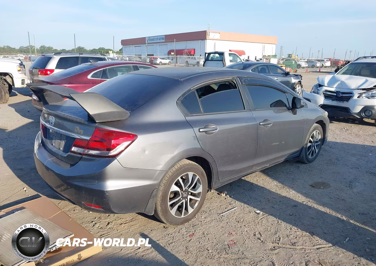 2013 Honda Civic Ex VIN:19XFB2F89DE061745 - 4