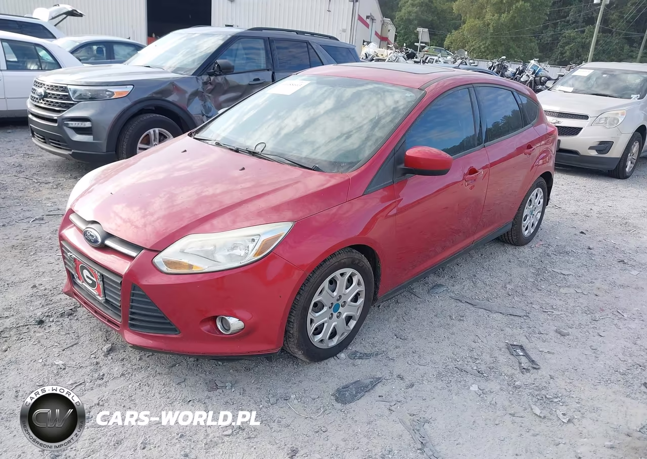 2012 Ford Focus Se VIN:1FAHP3K28CL414733 - 2