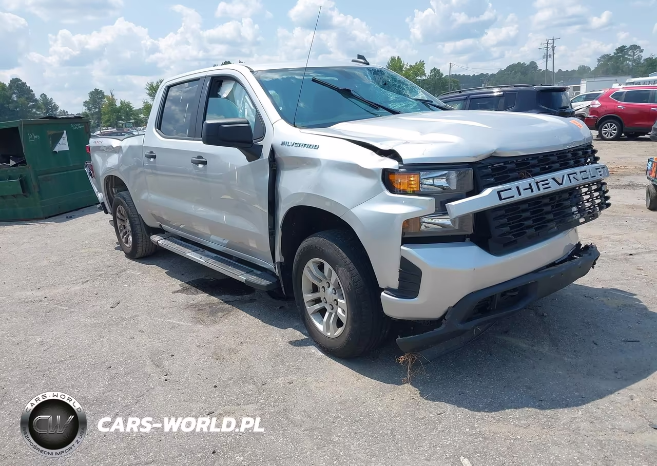 2019 Chevrolet Silverado 1500 Custom VIN:3GCPYBEH0KG116492 - 1