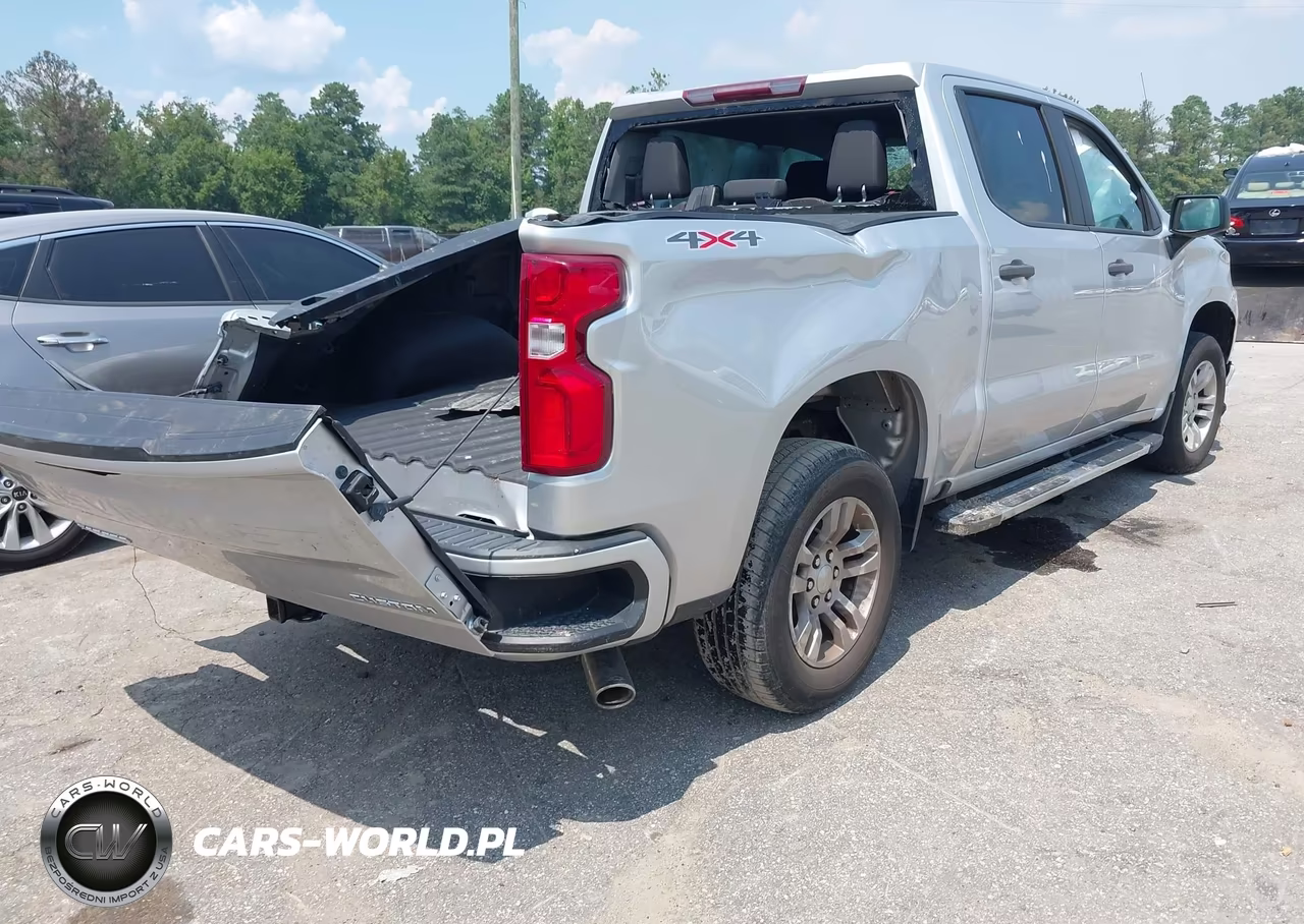 2019 Chevrolet Silverado 1500 Custom VIN:3GCPYBEH0KG116492 - 4