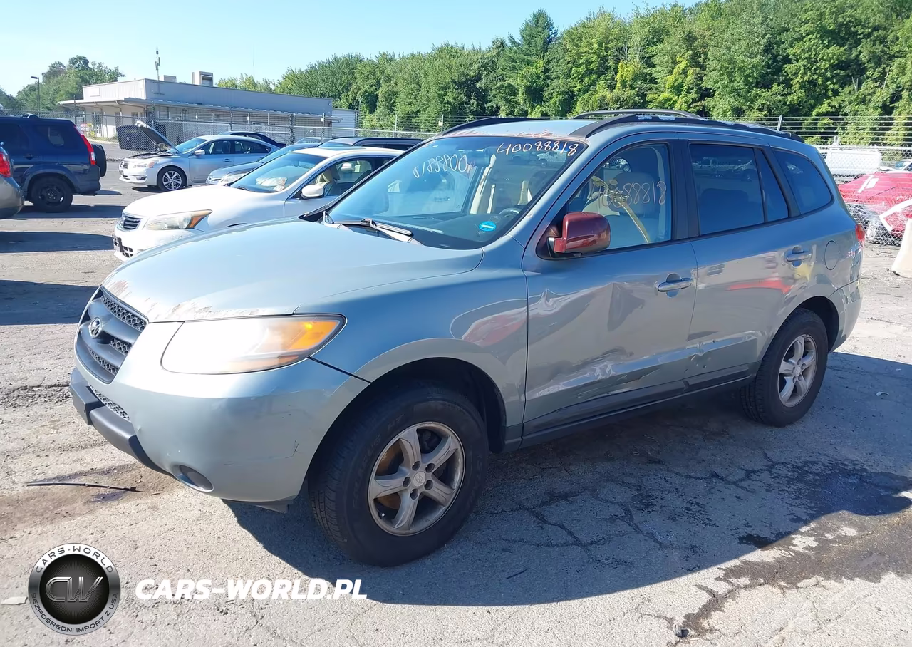 2008 Hyundai Santa Fe Gls VIN:5NMSG73D48H197861 - 2