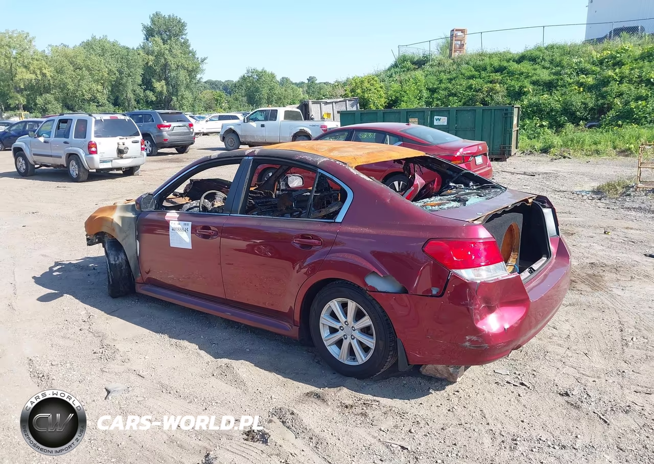 2012 Subaru Legacy 2.5I Premium VIN:4S3BMCG62C3011500 - 3