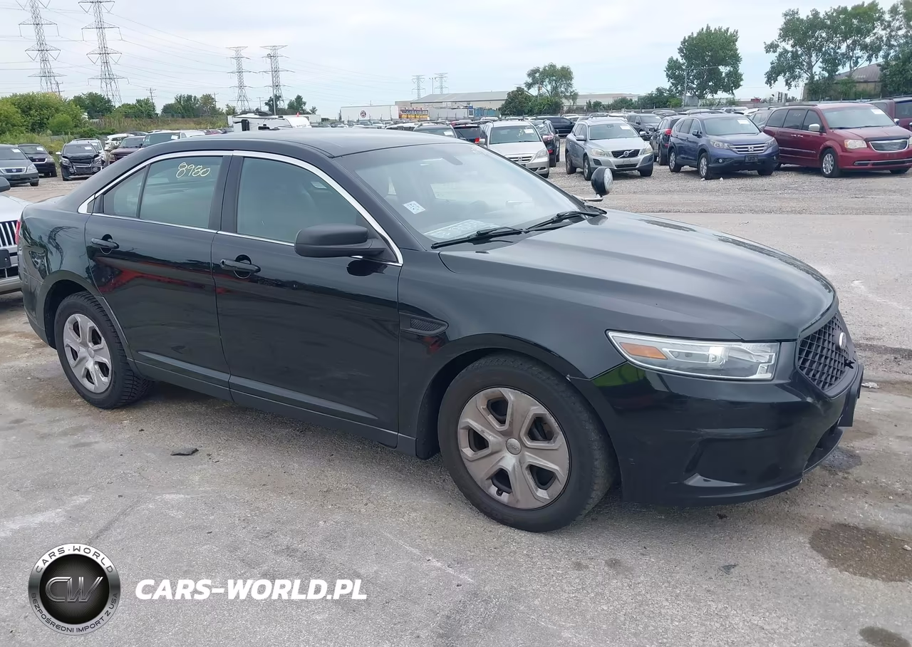 2013 Ford Police Interceptor VIN:1FAHP2M89DG134843 - 1