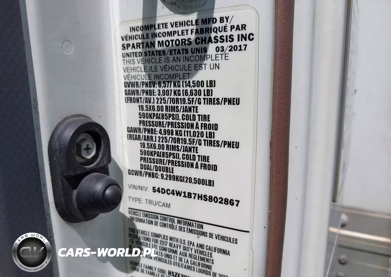 2017 Isuzu Npr Hd Gas Reg VIN:54DC4W1B7HS802867 - 8