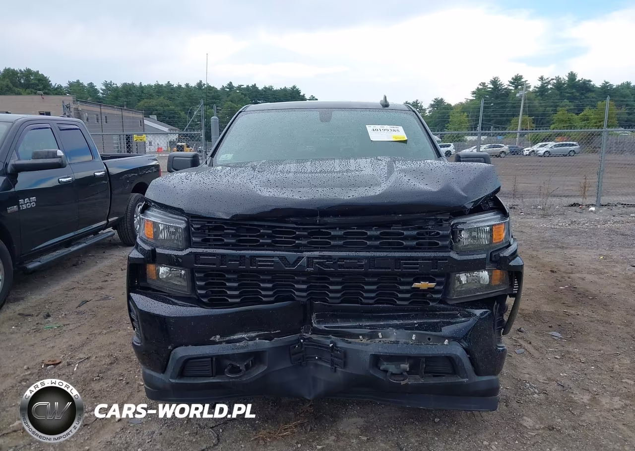 2021 Chevrolet Silverado 1500 4Wd Double Cab Standard Bed Custom VIN:1GCRYBEF4MZ449904 - 12