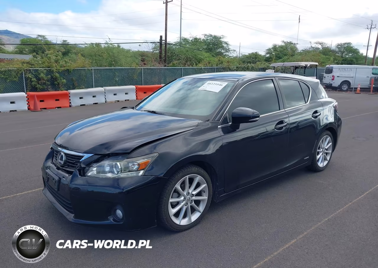 2013 Lexus Ct 200H VIN:JTHKD5BH2D2126978 - 2