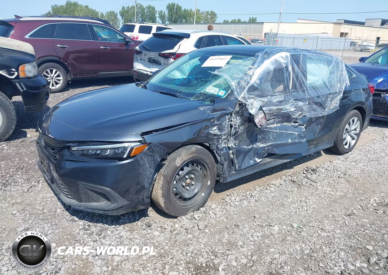 2024 Honda Civic Lx VIN:2HGFE2F20RH568677 - 2