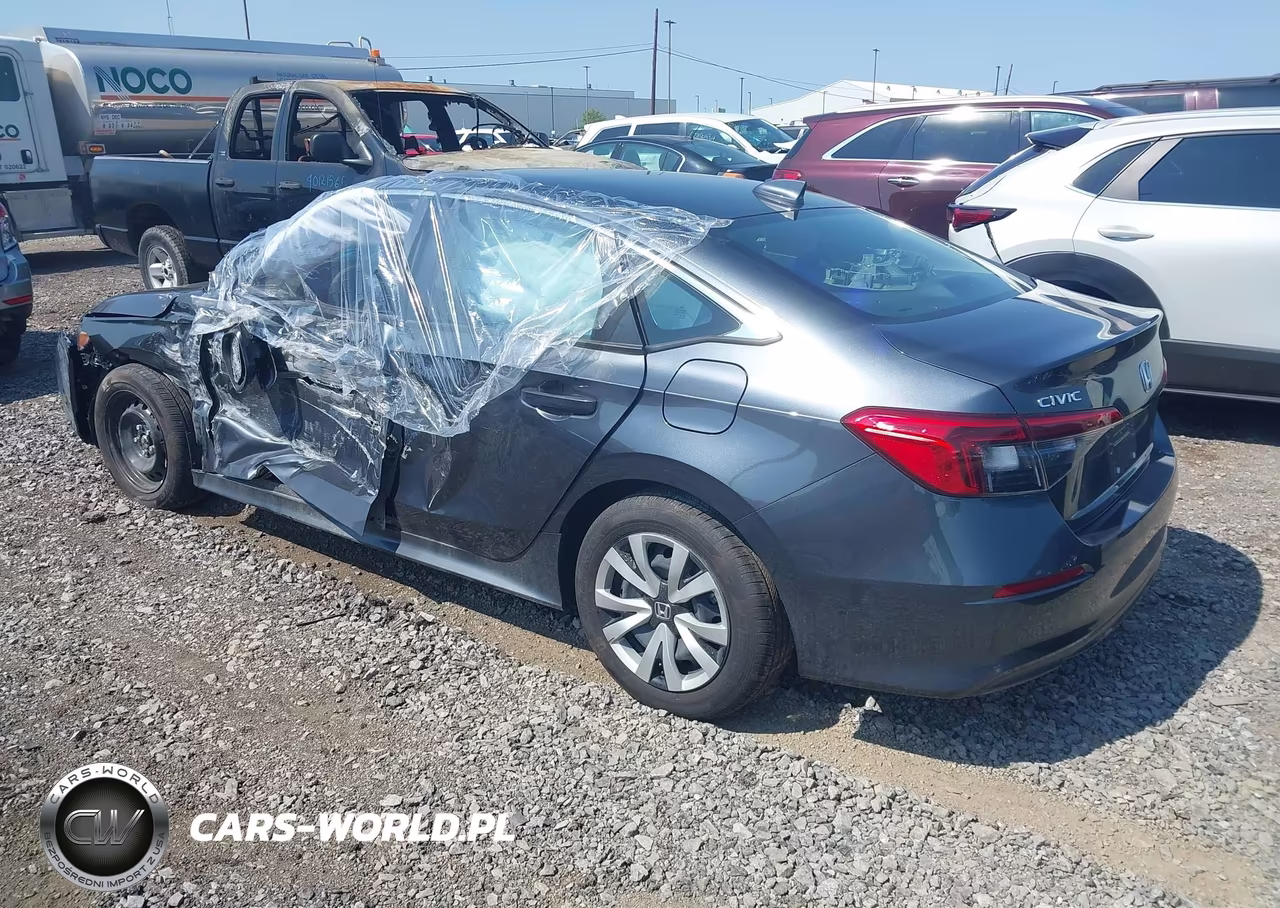 2024 Honda Civic Lx VIN:2HGFE2F20RH568677 - 3