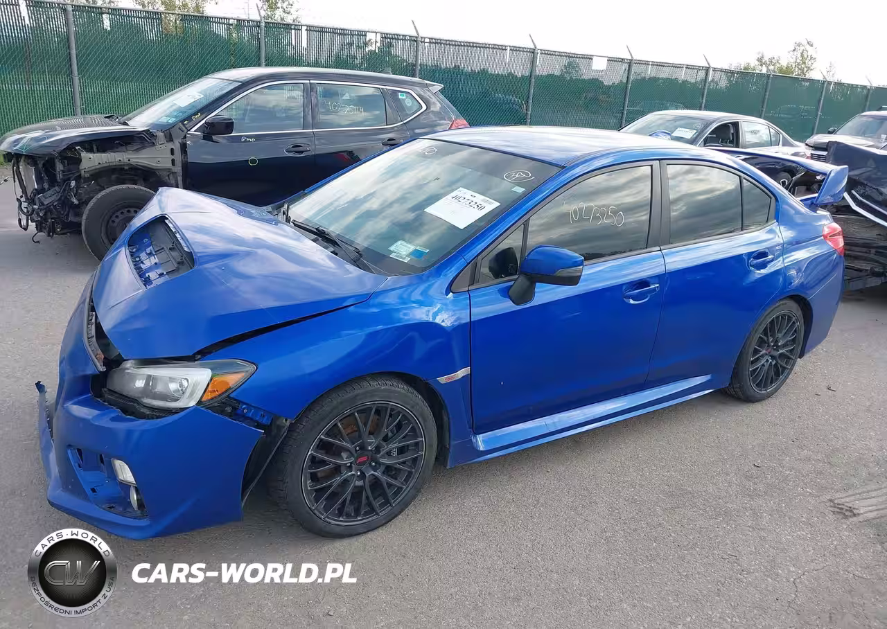 2015 Subaru Wrx Sti VIN:JF1VA2L63F9804205 - 2